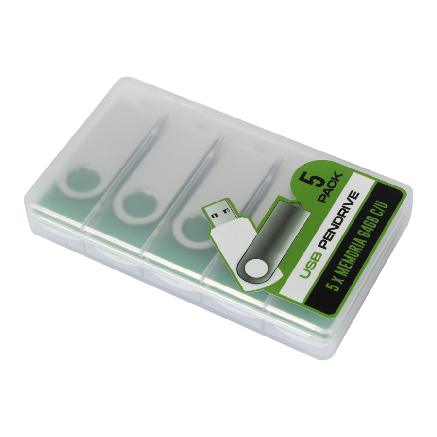 Set 5 USB Pendrive 64GB