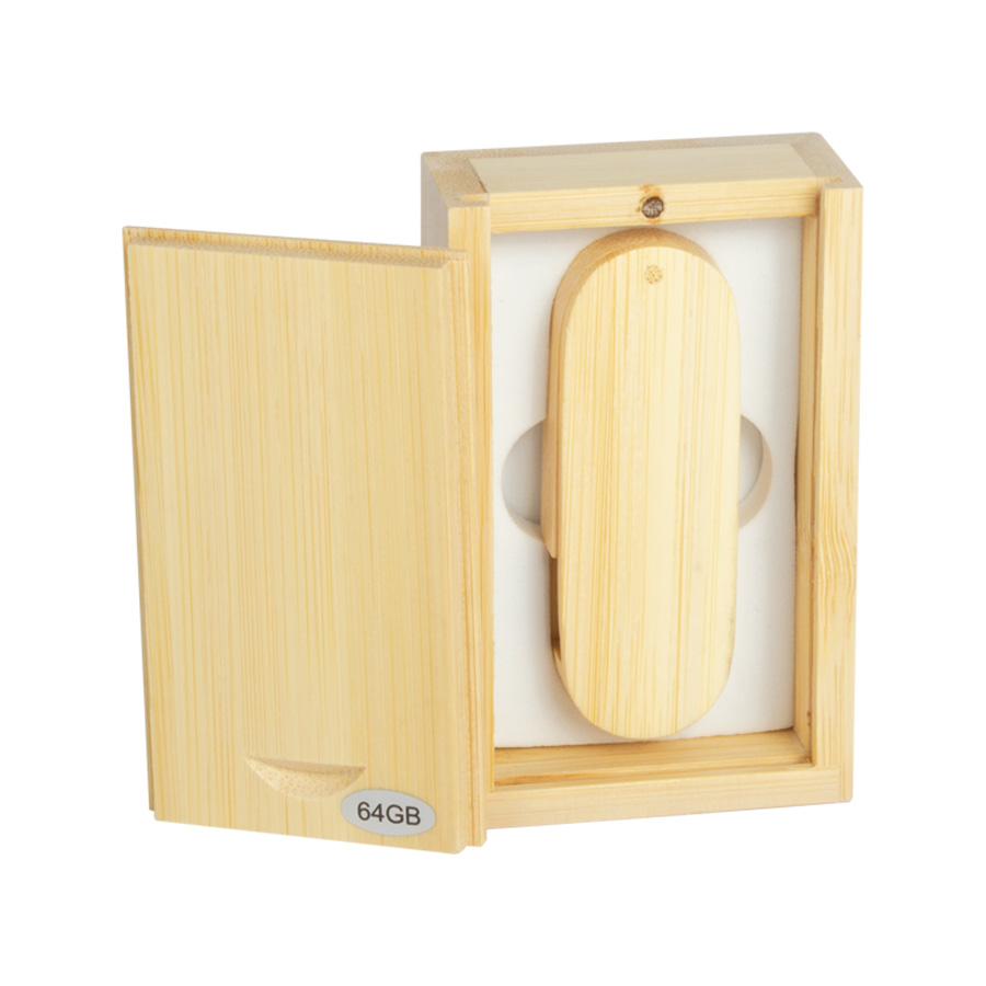 USB Pendrive 64GB de Bamboo