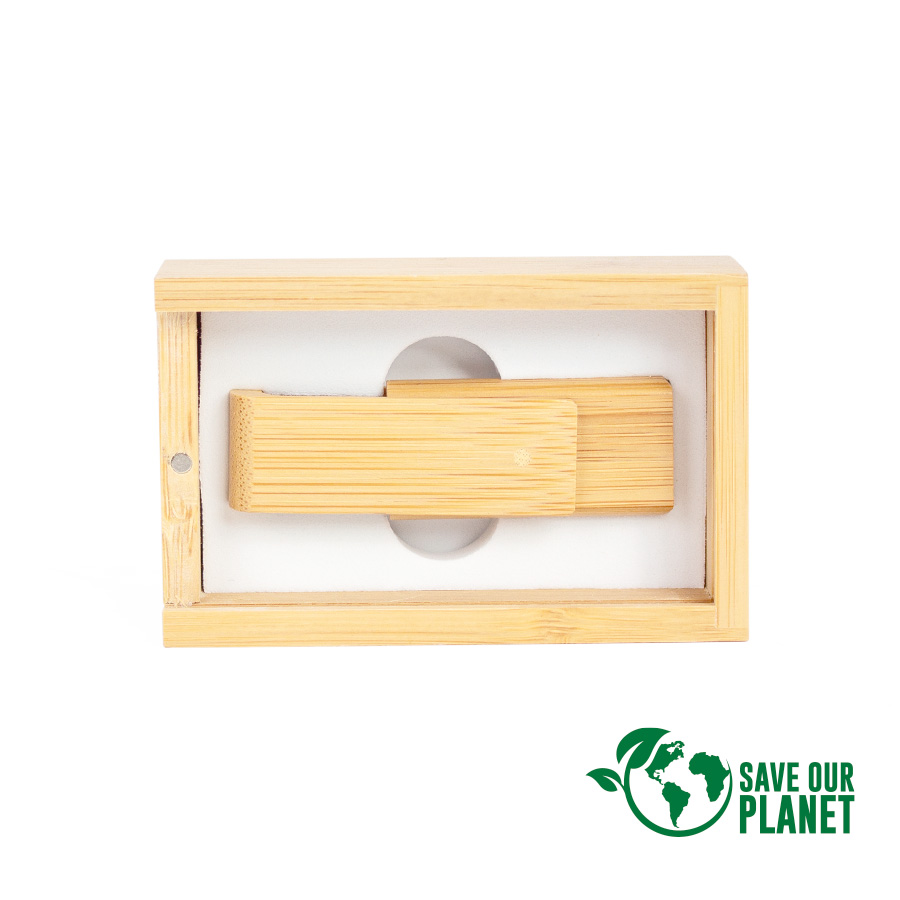 USB Pendrive giro 64GB de Bamboo