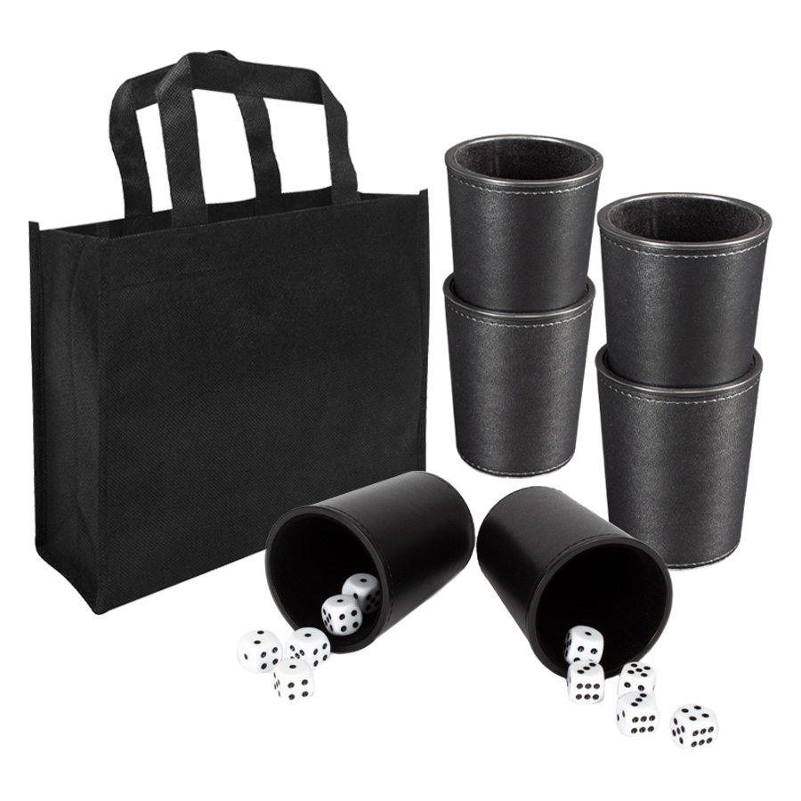 Set de 6 Cachos de PU Negro