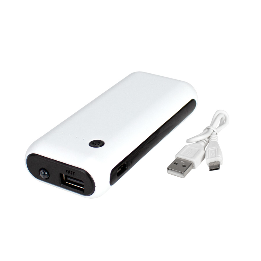 Cargador Power-Bank 5200mAh con Linterna